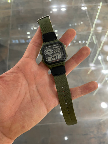 کاسیو جهان نما AE-1200WHB-3BVDFاورجینال با ضمانت/ضد ضربه ضد آب